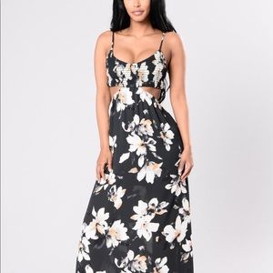 Floral maxi dress